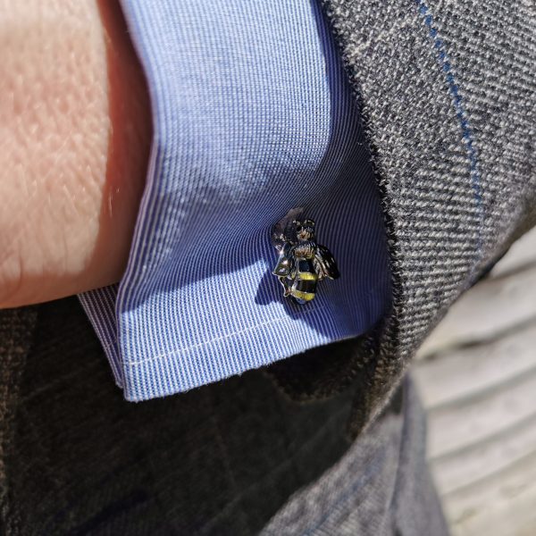nestled Lifestyle The Bees Knees Cufflinks from Dalaco