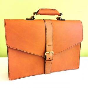 Essential Briefcase by Henry Tomkins Leather main