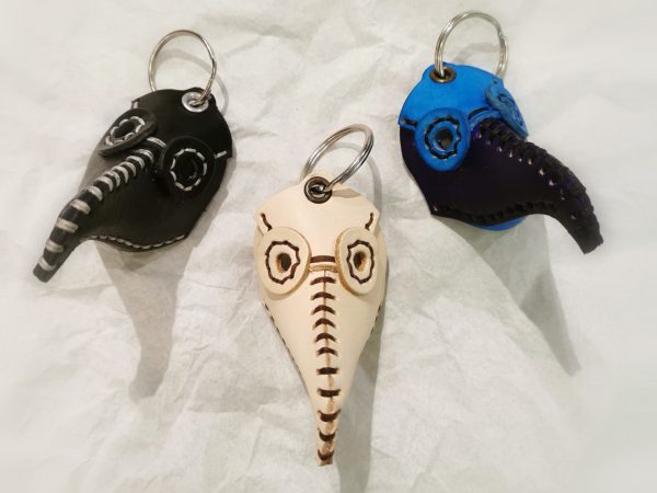 Plague Doctor Keyrings - by Be Savage Crafted