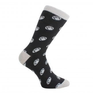 Rugby Ball combed cotton socks from Dalaco