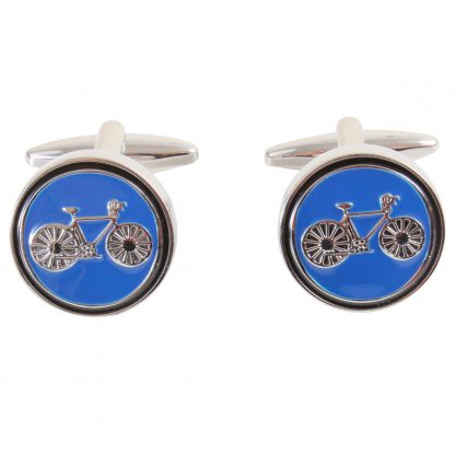 Cufflink - Bicycles on Blue 90-0112 from Dalaco