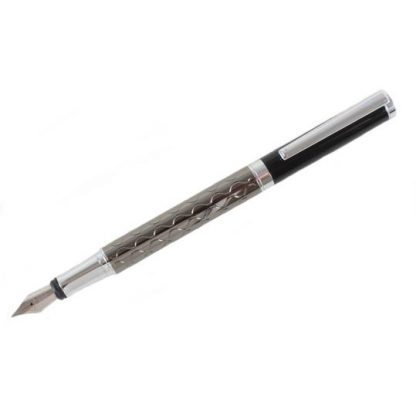 Grey and Black Wave Fountain Pen