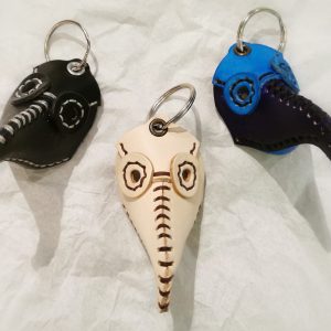 Plague Doctor Keyrings - by Be Savage Crafted
