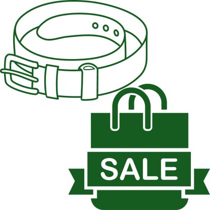 Belt sale icon - see more pictures