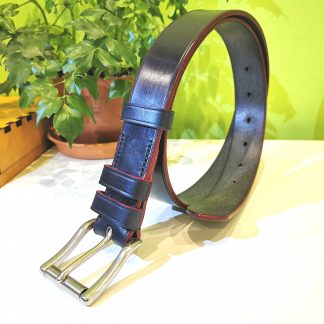 Essential Belt Range - Blue with Red Trims, lifestyle