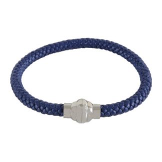 Bracelet Blue Skinny Magnetic Clasp B-13