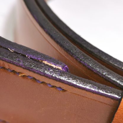 Rose Gold Plated Buckle Set in Light Havana and Purple - Trims detail