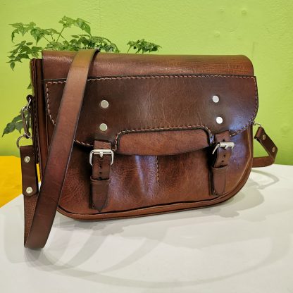 Satchel - in Brown by Be Savage Leather
