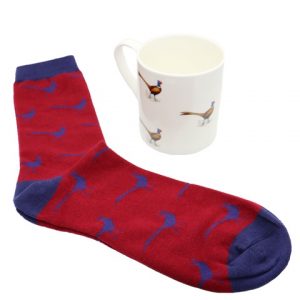 Mug and Socks Set - Pheasant by Dalaco